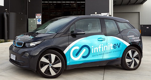 Infinitev battery recycling program gears up