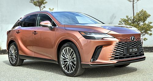 Lexus’ new RX SUV arrives Down Under