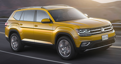 Volkswagen’s seven-seat Atlas SUV uncovered