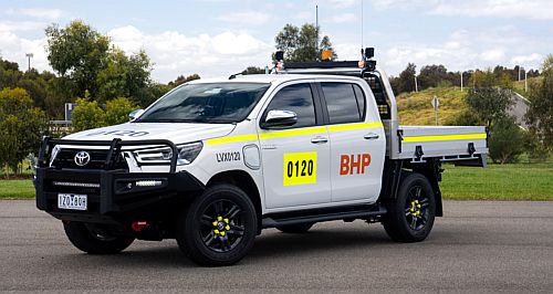 Electric HiLux being trialled Down Under