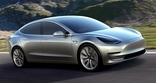 Tesla unveils Model 3