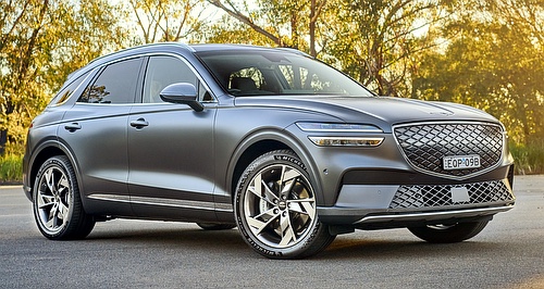 Genesis Electrified GV70 arrives in Australia