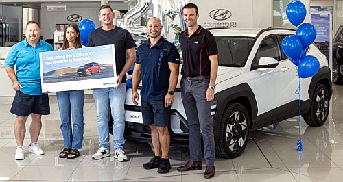 Hyundai notches its two-millionth Aussie sale