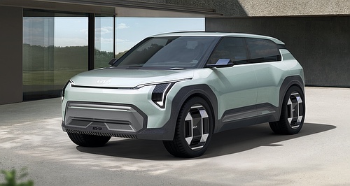 Kia EV3, EV4 and EV5 concepts unveiled