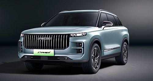 Jaecoo J7 PHEV in Australia Q1 next year