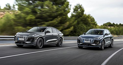 Audi previews Q6 e-tron range in Sydney