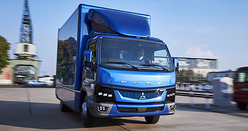 Fuso Confirms Australian eCanter trial